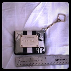 L.A.M.B keychain wallet